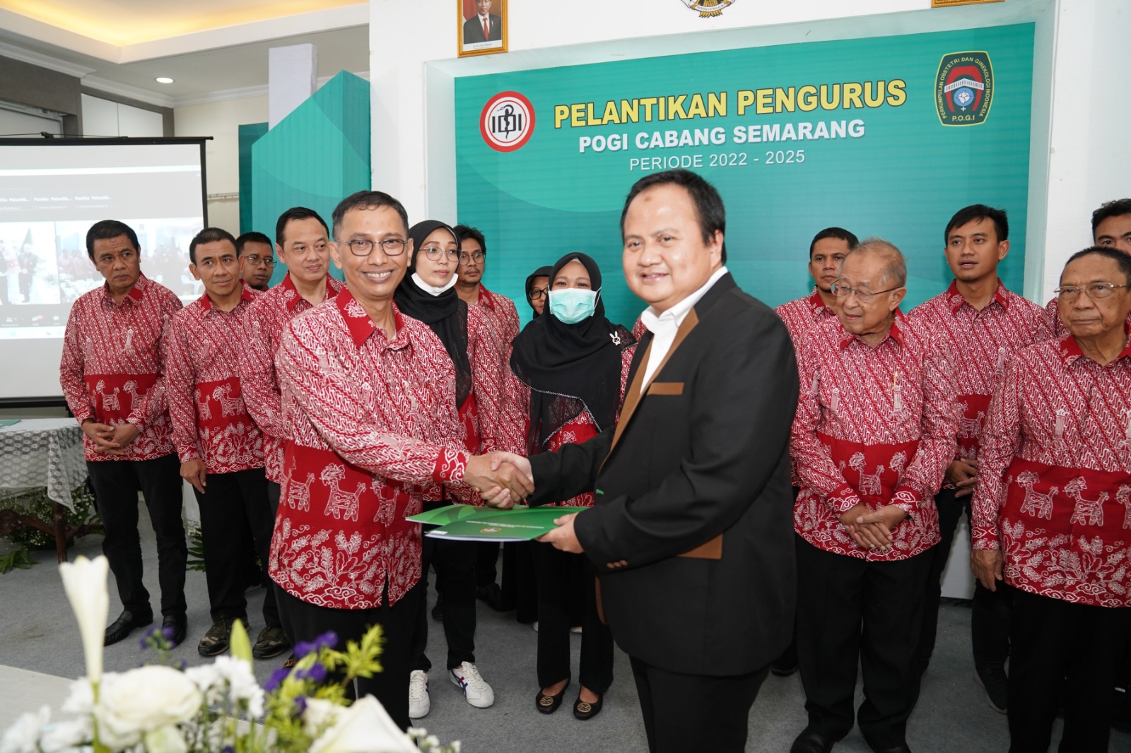 Pelantikan pengurus POGI Cabang Semarang